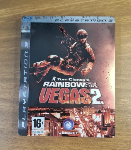 Tom Clancys Rainbow Six Vegas 2 Ps3 Original Físico SteelBook Edition (Faço Olx Pay)