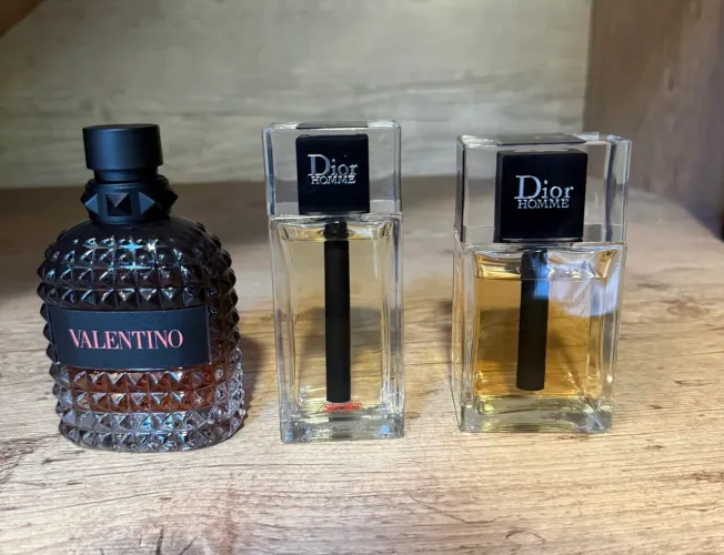 Kit com 3 Perfumes Originais - Dior + Valentino - Excelente Estado