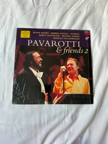 LaserDisc Pavarotti & Friends 2 (1995, London Records)