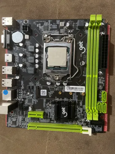 Placa mãe h61 com processador i7 2600 intel + cooler 