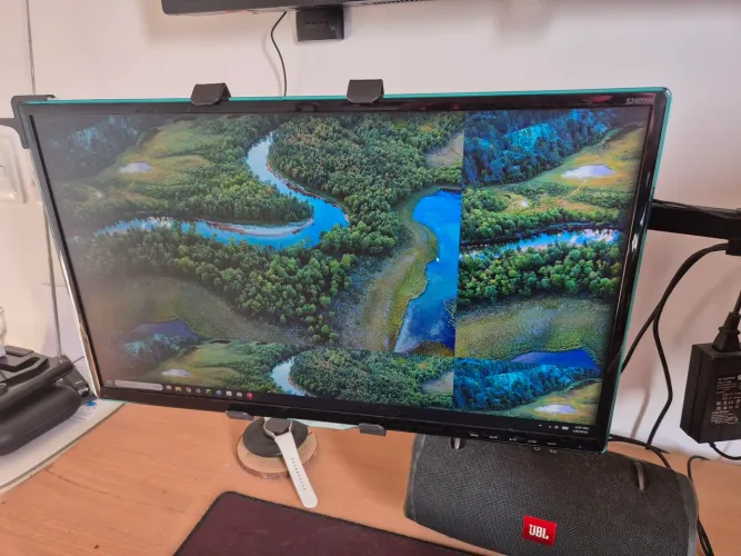 Monitores Samsung e LG 24 polegadas