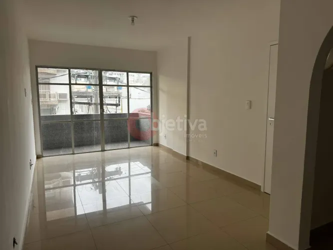 Apartamento linear, 1 quarto, Praia do Forte, Centro - Cabo Frio