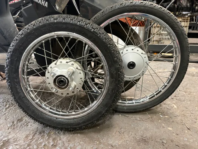 Rodas raiadas pop 110 biz