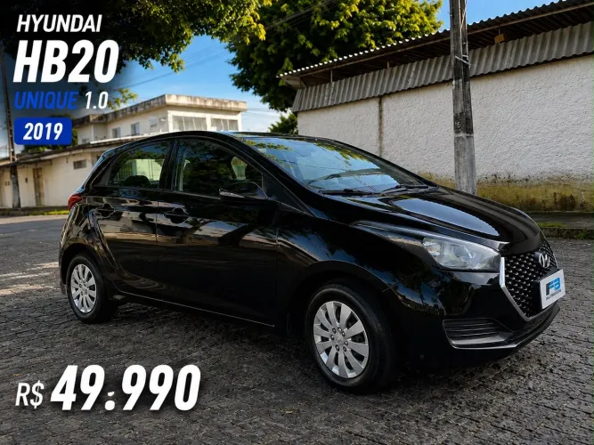 Hyundai HB20 Unique 1.0 Flex 12V Mec. 2019