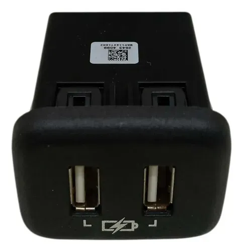 Tomada Entrada Usb Chevrolet Montana 2025 2026 Preto