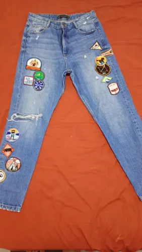 Calça jeans Zara modelo EUA (Tamanho 36) LEIA O ANÚNCIO