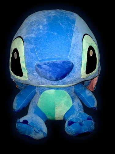 STITCH CABEÇÃO GIGANTE - SEGUIDORES DO TIKTOK TEM R$ 50,00 DE DESCONTO 
