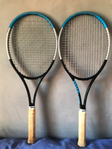 Par de raquetes Wilson Ultra Pro Labs 16x19 v3 L2