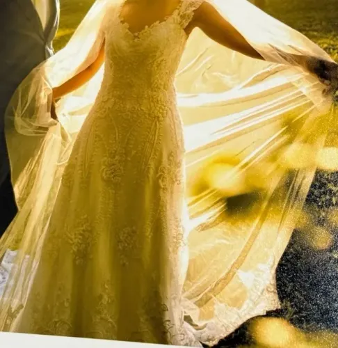 Vestido noiva alfaiataria (usado uma vez)