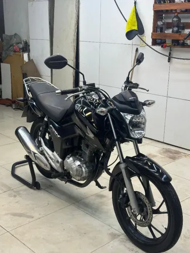 Honda CG 160 Fan 2022 - IPVA 2026 Pago + Manual e Chave Reserva