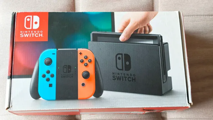 Caixa Vazia Nintendo Switch. Bom estado