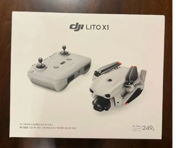 DJI Lito X1 combo fly more RCN3 sem tela (NOVO) com invoice + BÔNUS LEIA NA DESCRIÇÃO