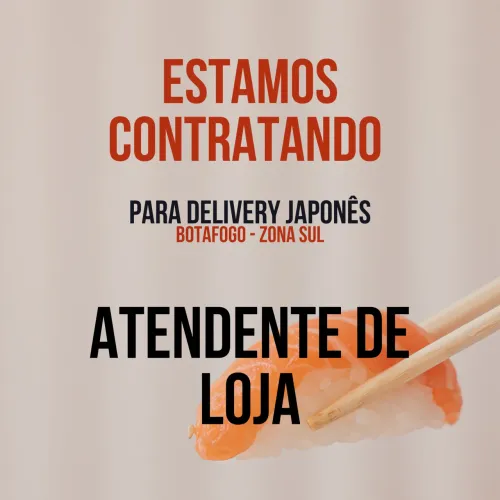 Atendente de loja