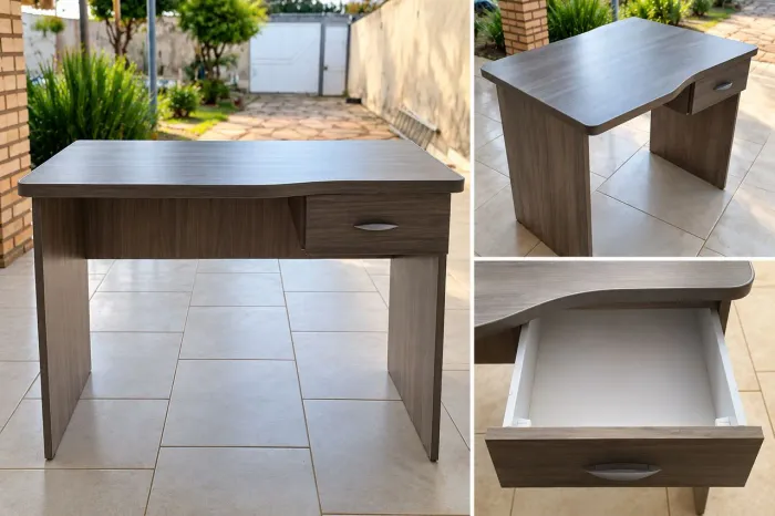 Mesa para computador/escrivaninha 90x50 cm com gaveta