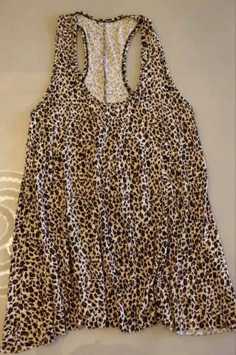 Blusa regata animal print - TAM M/G