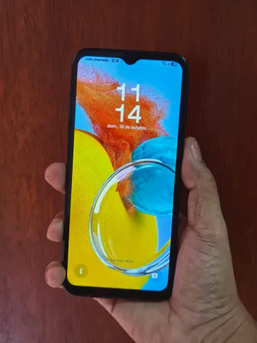 Celular m 14 5g 128 giga bateria 6k dura 2 dias 