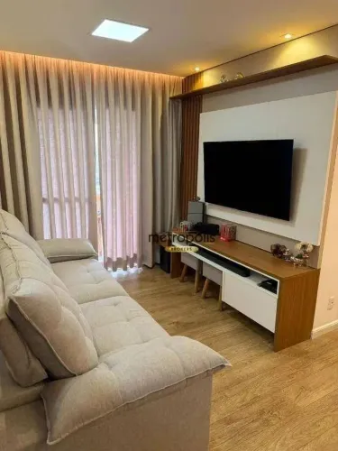 Apartamento com 3 dormitórios à venda, 94 m² por R$ 865.000,00 - Vila América - Santo Andr