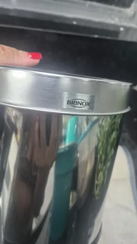 Lixeira INOX Brinox PP 5 litros tenho 2 unidades