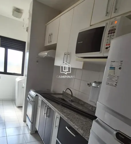 Apartamento para alugar em Campinas, Jardim Brasil, com 1 suíte, com 50 m², Edifício Chica