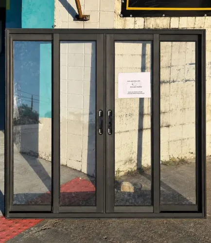 DIREITO DA FÁBRICA JANELA 1,20X1,20 4 FOLHAS PRETA LINHA REFORÇADA