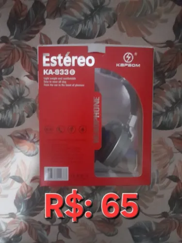 Fone de ouvido bluetooth