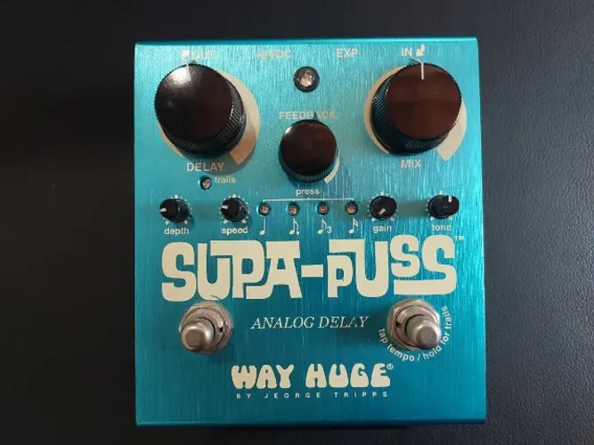 Pedal Way Huge Supa-puss Delay Analógico