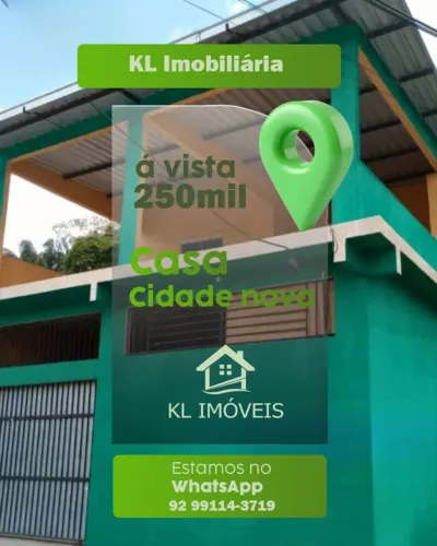 Casa no Novo Aleixo - Aceito parcelamento