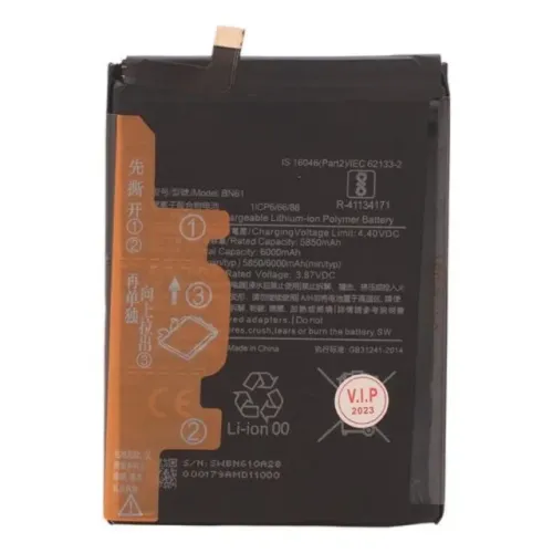 Baterria modelo compatível BN61 para Xiaomi Poco X3 X3 Pro