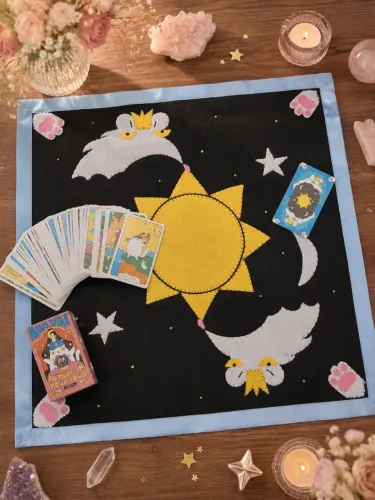 Tarot Paws + Toalha Mística Personalizada - novo