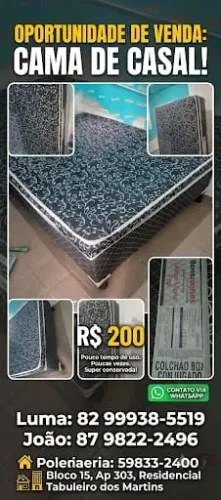 Gaveta / Cama casal / Persiana