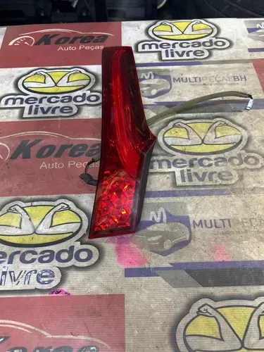 Lanterna Tampa Traseira Direita Led Honda Fit 2015 / 2021 Direito/passageiro Vermelho