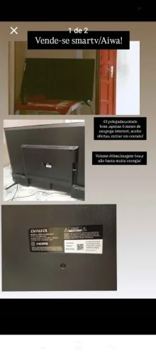 Tv Aiwa 43 polegadas