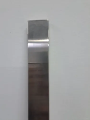 Barra de inox retangular - 2 metros