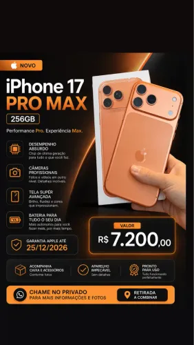 IPHONE 17 PRO MAX 256GB