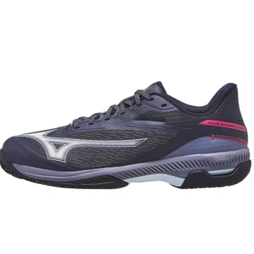 Tênis Mizuno Wave Exceed Court CC Cinza/Branco