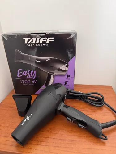Secador Taiff Easy, 1700W, 127V, Preto