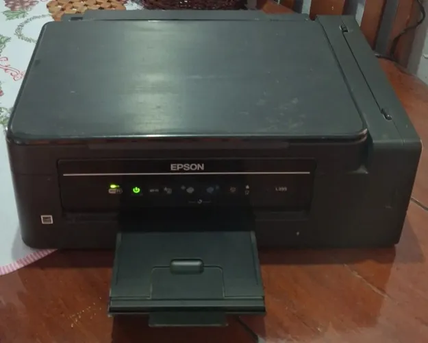 Impressora Epson l395 Wi-Fi e Cabo Usb