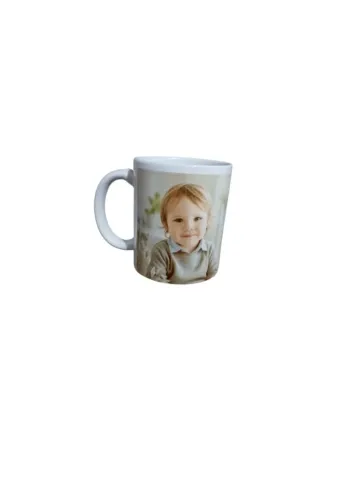 Caneca Porcelana Com Foto e Nome de Criança