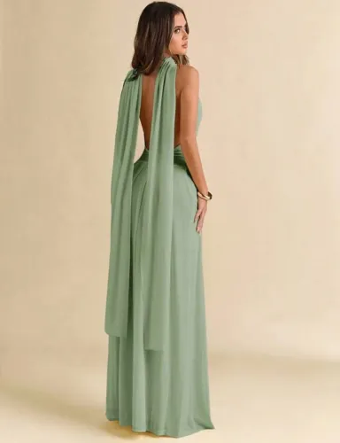 Vestido longo de festa