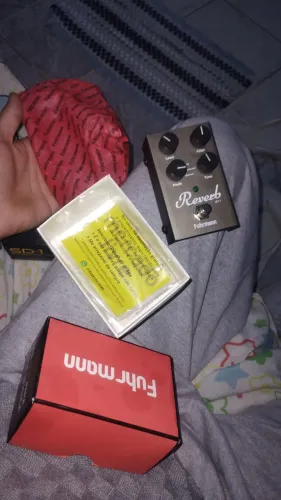 Reverb e booster novos