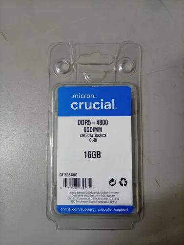 Memória crucial dd5-480016 GB