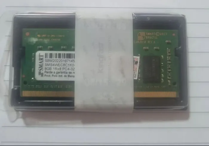 Memória ddr4 8gb 3200 notebook nova