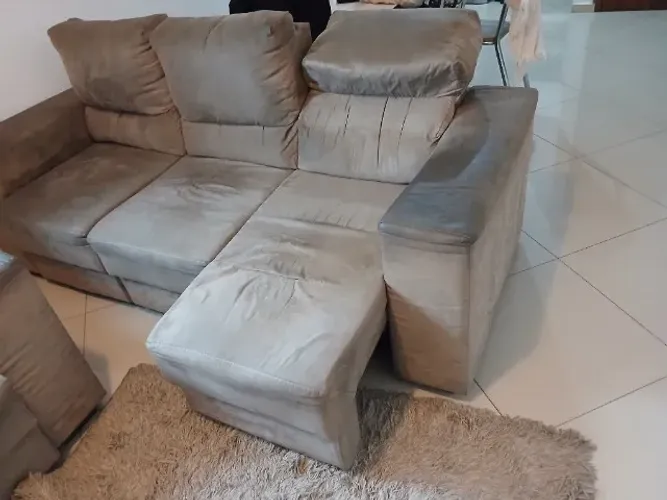 Sofá retratil usado 5 lugares