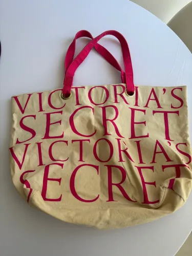 Bolsa Lona Victoria Secret Original Rosa