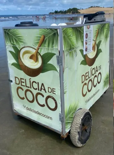 Carrinho de lanche 