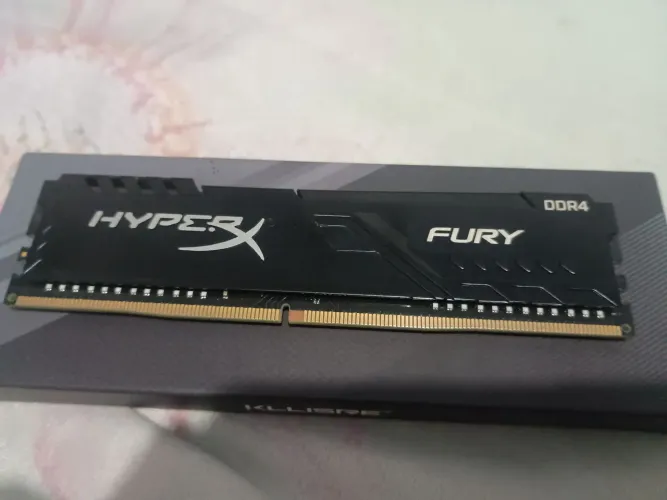 Memória ram Original Hyperex Fury 4g ddr4 2666mhz, CL16.