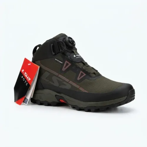 Bota Ls2 Trekker Verde Impermeável