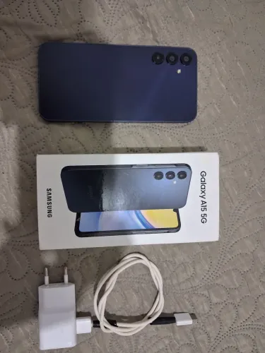 A15 VERSÃO 5G 128 GB E 4 RAM COM NOTA FISCAL E CAIXA