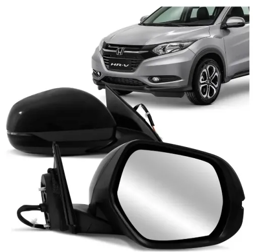 Retrovisor Hr-v 2016 A 2018 Elétrico C/ Pisca - Não Retrátil