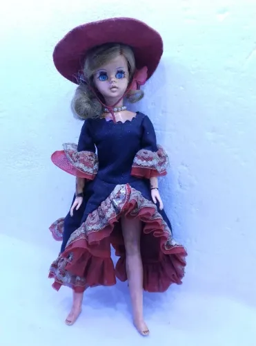 Susi Espanhola Modelo Faz Pose Ano 1971 100% Original